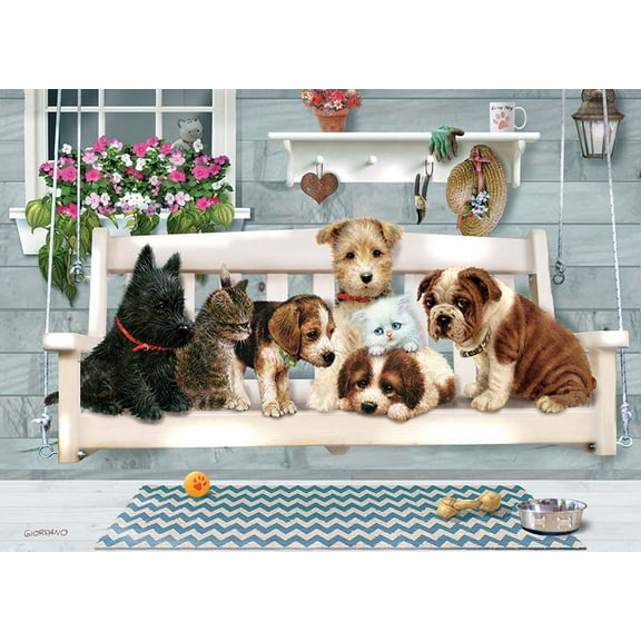 Cobble Hill Puzzle Company Ltd. Puzzle Porch Pals 350 pc Family