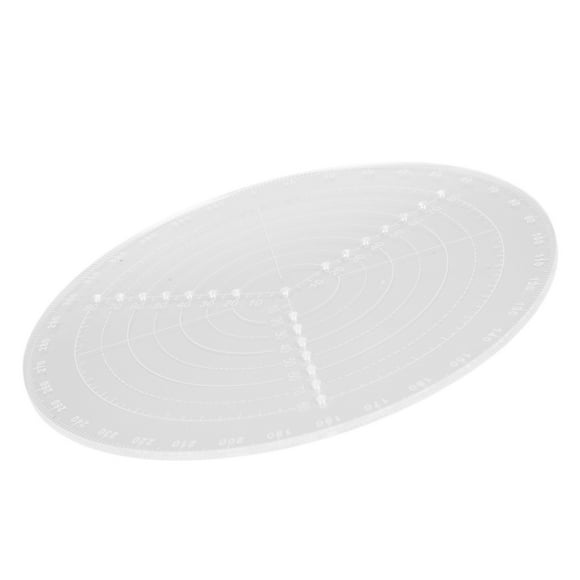Round Center Finder Woodworking Compass Circles Drawing Tool with Clear Scales, Suitable for Handicrafts, Hand Made DIY