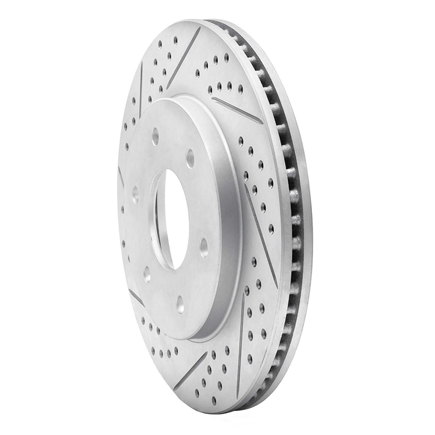 Dynamic Friction Company 830-67091L DFC Geoperformance Rotor - Drilled and Slotted