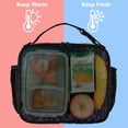 thumbnail image 2 of Wobogo Cute Cat Wearing Wreath Lunch Bag Insulated Portable Cooler Tote Bag for for Adults Kids Work Office School Picnic Beach, 2 of 7