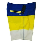 Men's Oakley Color Block Board Short Blazing Yellow 19 Inches - Size 38