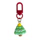 thumbnail image 2 of xihome Llavero navideño de plstico con cierre de mosquetn para llaves de coche, bolso, mochila o cartera., 2 of 6