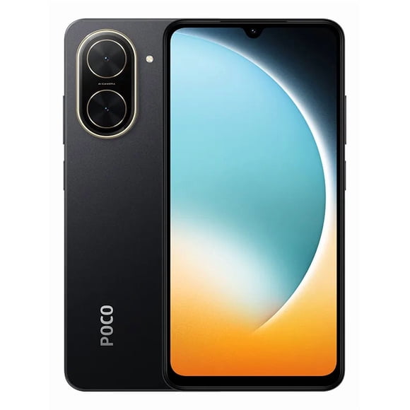 Celular POCO C71 64GB 3GB RAM AMOLED 6.8" Dual Sim,Negro