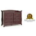 thumbnail image 5 of Storkcraft Avalon 6 Drawer Universal Dresser Cherry, 5 of 9