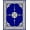 Blue, Pattern 1, variant on ODIKA 4'x6' Machine Washable Non-Slip Area Rug, Elegant Floral Medallion Heritage Bordered Vintage High Traffic Rug, Blue, 426279