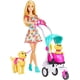 thumbnail image 1 of Set de Juego Barbie Strollin Pups Muñeca Interactiva Cochecito de Perro MATTEL, 1 of 3