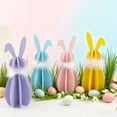 thumbnail image 6 of Easter Rabbit Figurine,DIY Easter Decoration,Wooden Assembly Rabbit Figurine,Desktop Holiday Ornament,Spring Season Craft Project,Home Office Tabletop Accent, 6 of 7