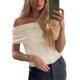 thumbnail image 1 of Jersey Imily Bela sin mangas de punto con hombros descubiertos para mujer, 1 of 6
