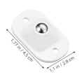 thumbnail image 2 of unbranded 12Ud Autoadhesivas Para Muebles Y Electrodomésticos Con Rotación 360 Material ABS, 2 of 8