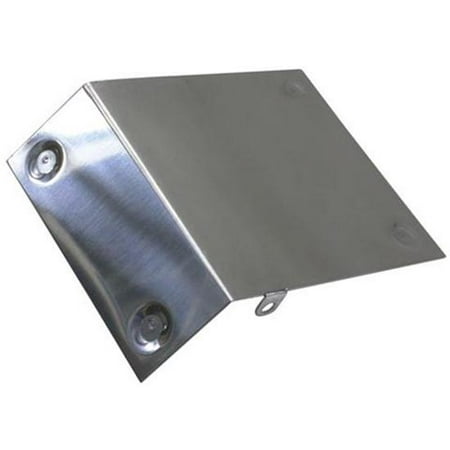 Polished Aluminum Heat Shield For Chevy Starter