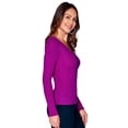 thumbnail image 4 of Blusa Ilusión 43860 fucsia XG, 4 of 5
