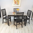 thumbnail image 5 of Contemporary Home Living Hand Finished Dining Chair - 39" - Antique Black, 5 of 6