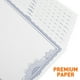 thumbnail image 2 of 10 hojas de papel para certificados en blanco, imprimibles y escribibles, para uso en oficina., 2 of 7