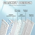 thumbnail image 5 of AJAZZ AK820 Mechanical Keyboard with CNC Knob Control, 75% ANSI Layout, 81Keys Gasket Mount Wired Gaming Keyboard, 5 Sound Absorbing Foam Hot-swap for PC, MAC, 5 of 9
