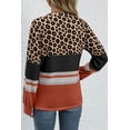 thumbnail image 3 of Redhotype Stylish Leopard Long-Sleeve Top - Sizes S-2XL, 3 of 8