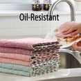 thumbnail image 4 of AUQ Kitchen Towels,Super Absorbent Microfiber Wash Cloths,No-Shed and Oil-Resistant Cleaning Cloths,Eco-Friendly Dish Towels for Kitchen,Portable and Reusable Towels for Cars, 4 of 5