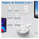 thumbnail image 4 of Regleta Retráctil Con 4 Salidas 2 Usb Color Blanco, 4 of 5