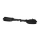 thumbnail image 5 of Riñonera ergonómica ajustable de nailon para correr, resistente y cómoda para actividades al aire libre. Negro, 5 of 9