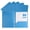 Blue, variant on 50-Pack Red Plastic Folder with Pockets, Letter Size PP Folders with Business Card Slot, 2 Pocket File Folders, 11.4x9.3 Inch