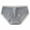 Gray, variant on Sunvit-Panties Womens Gray Cotton Bikini Briefs - Lace Trimmed, Size XL, Breathable Underwear for Everyday All-Day Comfort