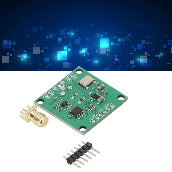 Módulo Generador De Señal DDS, PCB Onda Sinusoidal Cuadrada Programable Precisa 2,3 V-5,5 V 0-12,5 MHz Módulo Generador De Forma De Onda Para Medición