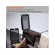 thumbnail image 4 of Juego de cajas para condimentos, 4 piezas, frascos para sal y especias, frascos para especias, recipientes para condimentos de cocina, frascos de almacenamiento con 4 cucharas, color negro, 4 of 5