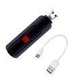thumbnail image 1 of Mini encendedor eléctrico recargable USB compacto para barbacoa vela estufa cocina encendedor negro, 1 of 8