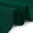thumbnail image 3 of Wealuxe Green Tablecloth 60x102 - Rectangular 6 feet Table Cover, 2 Pack, Dark Green, Hunter green, 3 of 8