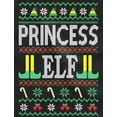 thumbnail image 3 of Tstars Girls Ugly Christmas Princess Elf Family Kids Christmas Gift Funny Humor Holiday Shirts Xmas Party Christmas Gifts for Girl Toddler Kids Sweatshirt., 3 of 3
