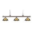 thumbnail image 1 of Z-Lite Riviera 3 Light Billiard Light in Brushed Nickel, 1 of 1