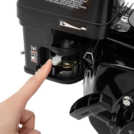 4-Stroke Black Electric Start Go Kart Log Splitter Gas Engine Motor Power 7.5 HP for High-pressure Washers Cement Mixers