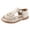 White, variant on Toddler Girl Sandals Size 4C Children Sandals Fashion Baby Open Toe Princess Shoes Soft Soled Cut out Beach Sandals (White Size 33)