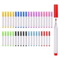 thumbnail image 1 of Unique Bargains Dry Erase Markers, Fine Tip, Assorted Colors, 8 Count, 5 Pack, 1 of 6