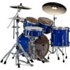 Pearl Session Studio Classic 4-Piece Shell Pack with Free 14" Floor Tom Sheer Blue with Chrome Hardware