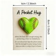 thumbnail image 3 of Kuroiy Baseball-Themed Pocket Card Decoration | Inspirational Encouragement Sports Gift | Motivational Pocket Keepsake for Family | Limited Edition | 1 Piece, 3 of 4