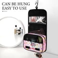 thumbnail image 6 of Kuromi And My Melody Hanging Travel Toiletry Bag Makeup Cosmetic Bag Organizer for Women Girls, 6 of 6