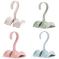 thumbnail image 3 of 360 Rotation Closet Organizer Rod Hanger Handbag Storage Purse Hanging Rack Holder Hook Bag Clothing Hanger Hook Bag Clothing, 3 of 9