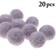 thumbnail image 2 of 20PCS 1.18in Christmas Felt Ball Mini Multipurpose Pom Pom Ball DIY Craft Ball, 2 of 9