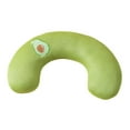thumbnail image 3 of Almohada para gatos Salvador almohada en forma de U para perros y conejos Aguacate verde, 3 of 10