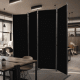 thumbnail image 7 of Room Divider-4 Panels Folding Privacy Screens, Partition Room Dividers Wall for Separation, Home, Office, Classroom, Studio, 7 of 7
