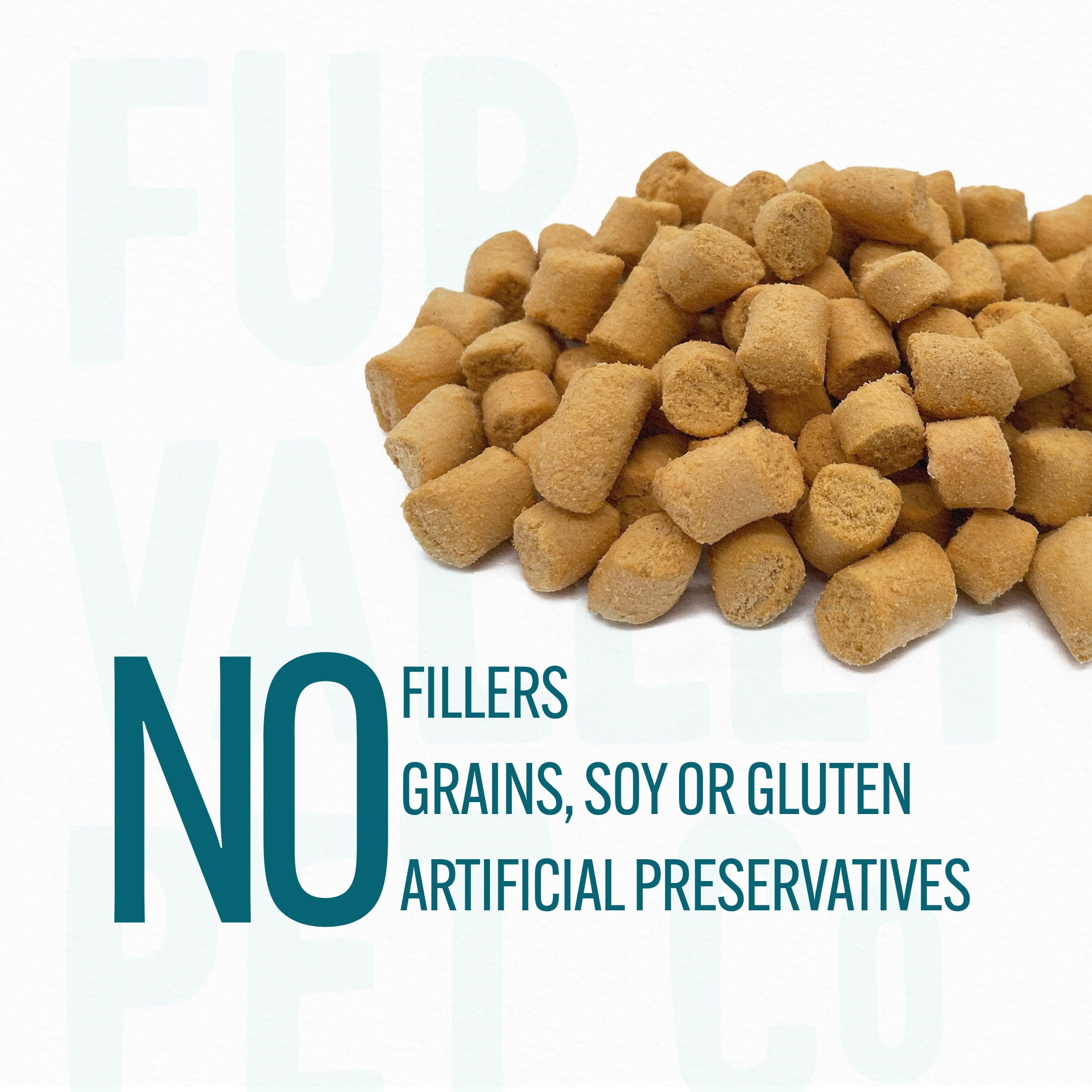 (3 pack) Fur Valley Pet Co. Freeze Dried Raw Salmon Treats & Topper for Dogs and Cats - 1 oz.