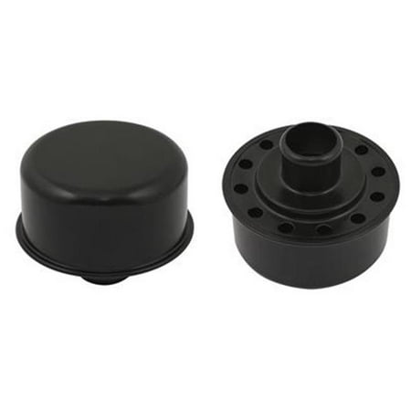 - MR GASKET 9810BP Crankcase Breather Cap Round