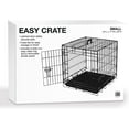 Large Dog Crate, Black, Easy to Store, Clean, and Use