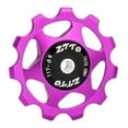 thumbnail image 1 of Desviador trasero polea rueda bicicleta perfecl ligero BMX 11T Violeta, 1 of 7