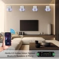 thumbnail image 2 of Altavoces Bluetooth para exteriores Herdio de 6.5 pulgadas y 800 W, 4 altavoces, 2 of 9