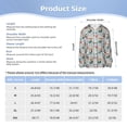 thumbnail image 5 of Xecao Skiing penguin Print Fishing Shirts for teenager Long Sleeve UV Sun Protection Hoodie with Zipper Outdoor Hiking Shirts-X-Large, 5 of 7