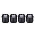 thumbnail image 1 of Barco Canoa Kayak Barco Imbornal Tapón Tapones Drenaje Agujeros Tapones Accesorios Negro 4 Piezas seitruly VI003279-00, 1 of 7