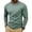 Green, variant on VgaVtl Long Sleeve Tshirts for Men Fall Winter Basic Going Out Crew Neck Mens Clothes Slim Solid Casual Pullover