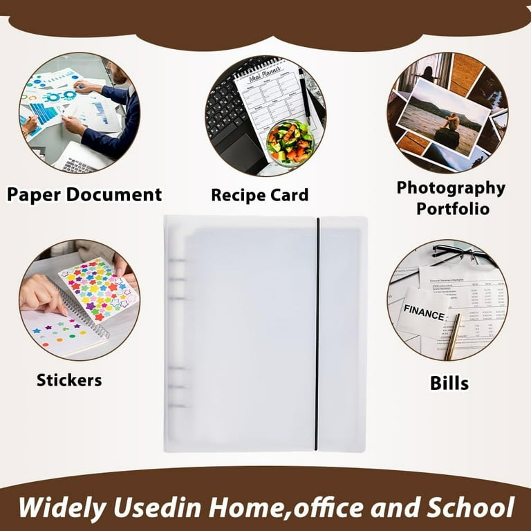 A5 Card Organizer Binder with 50PCS Plastic Sleeves Greeting Card Holder  Organizer Book Sticker Storage Display Book 6 Ring Album Binder for Photos  Letters Cards Sticker Storage - Walmart.com