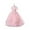 Pink, variant on Girls Elegant Lace Embroidery Princess Dress Formal Gown for Wedding Birthday Party and Special Occasions Floor Length Ball Gown